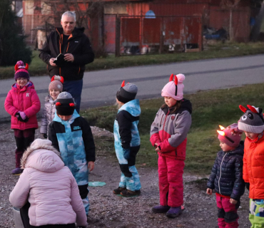 Rozsvícení vánočního stromečku 1. 12. 2024